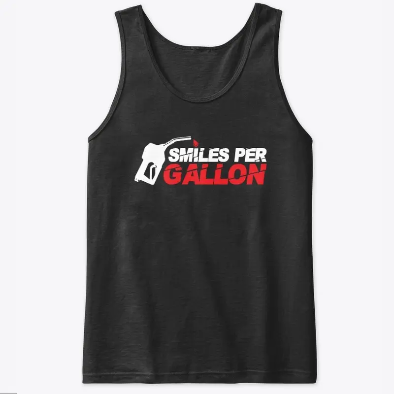 Smiles Per Gallon [Red &amp; White]