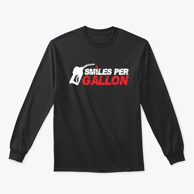 Smiles Per Gallon [Red &amp; White]