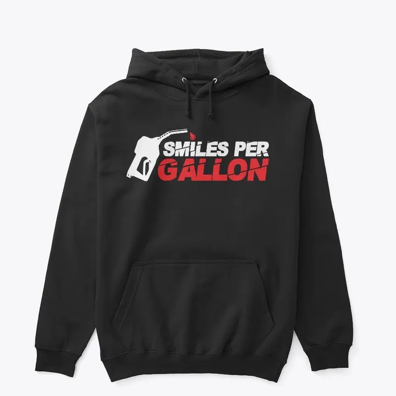 Smiles Per Gallon [Red &amp; White]