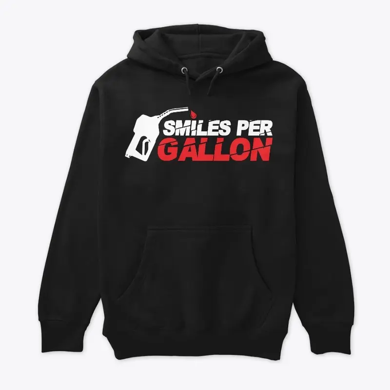 Smiles Per Gallon [Red &amp; White]