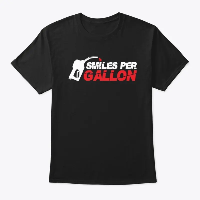 Smiles Per Gallon [Red &amp; White]