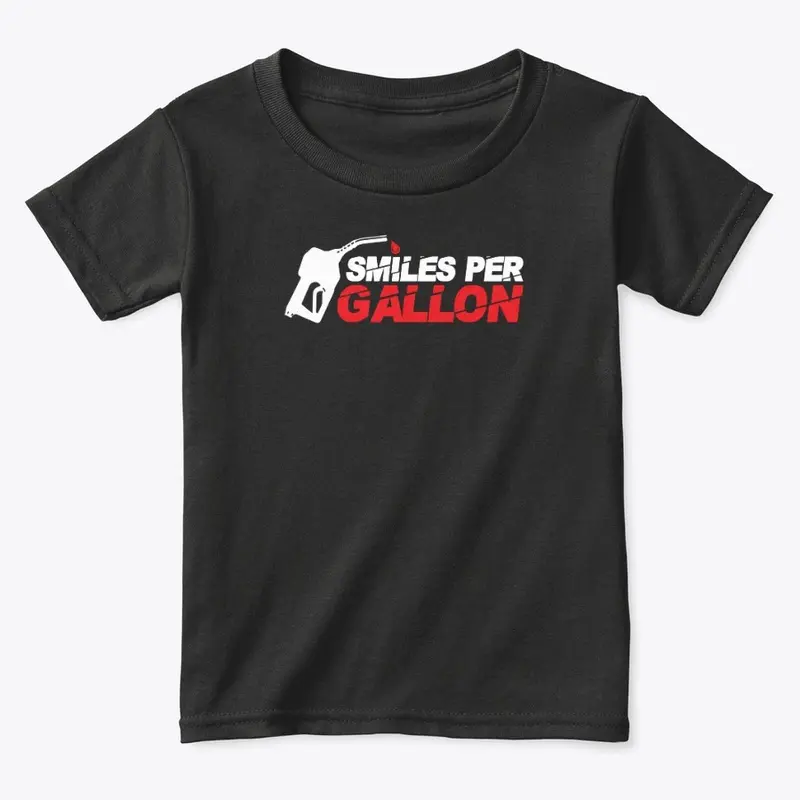 Smiles Per Gallon [Red &amp; White]